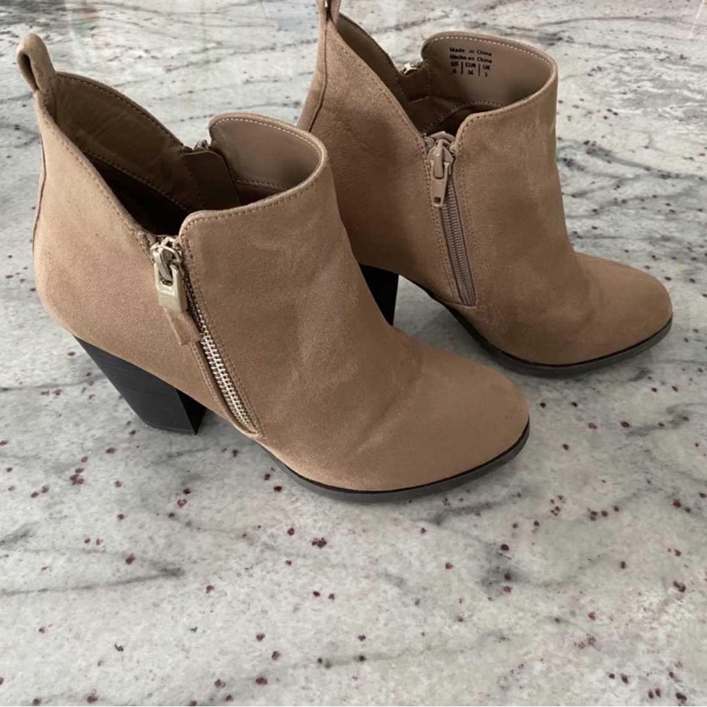 Call It Spring Tan Ankle Booties